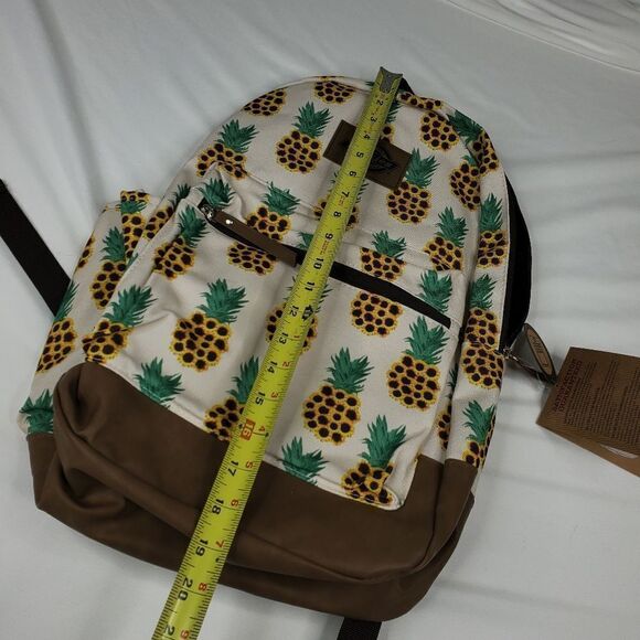 NEW DICKIES PINEAPPLE Hawaiian TROPICAL TRAVEL LAPTOP COMPUTER BAG BACKPACK NWT - Picture 9 of 9